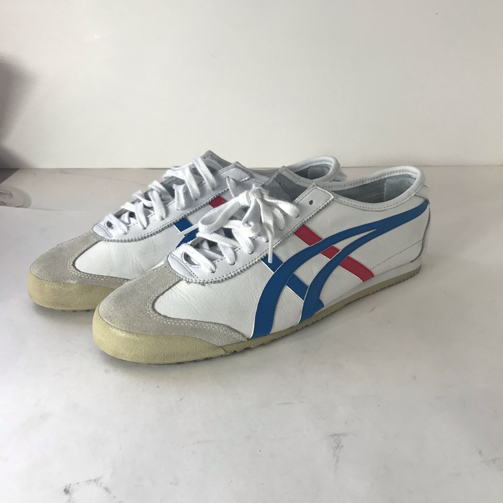 Onitsuka Tiger DL408 Men White Red Blue Original